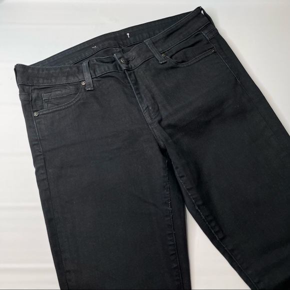 Vince Skinny Jeans Lola Stovepipe Black, Size 29 - Picture 4 of 14